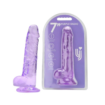loving-joy-7-inch-dildo-with-balls-purple