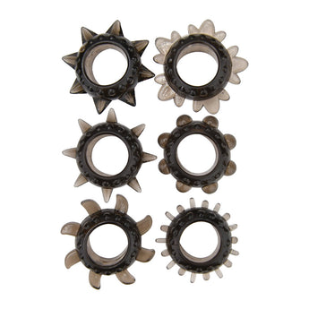 loving-joy-textured-cock-ring-set-6-pack